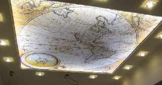 Натяжной потолок с фотопечатью Нефтеюганск, цена от 6280 руб.